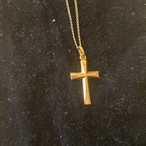 Genuine 18 & 14 karat Gold Necklace & Pendent - Picture 2 of 7